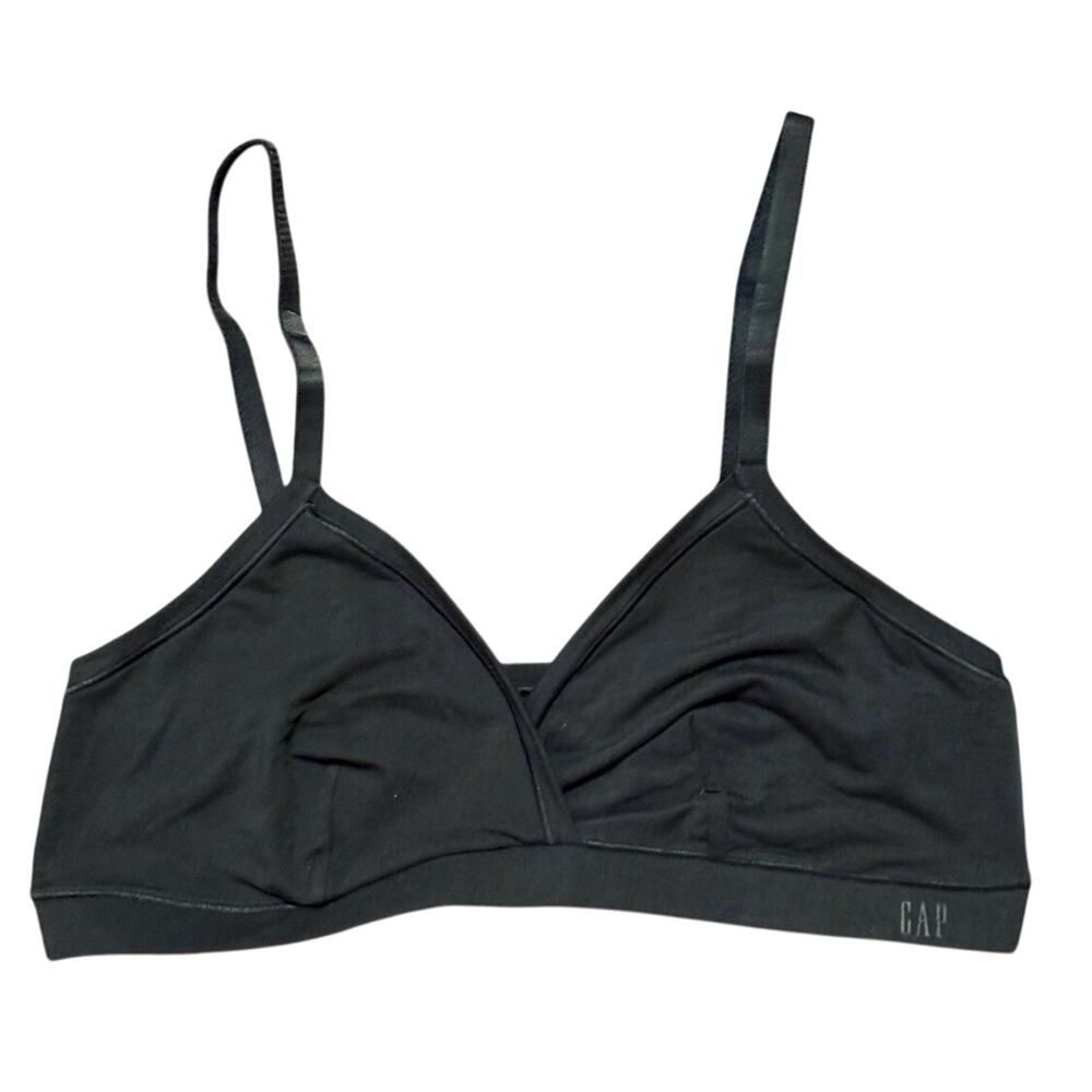 Brand New Gap Body Women's Size S Black Breathe Bralette Bra - Picture 3 of 7